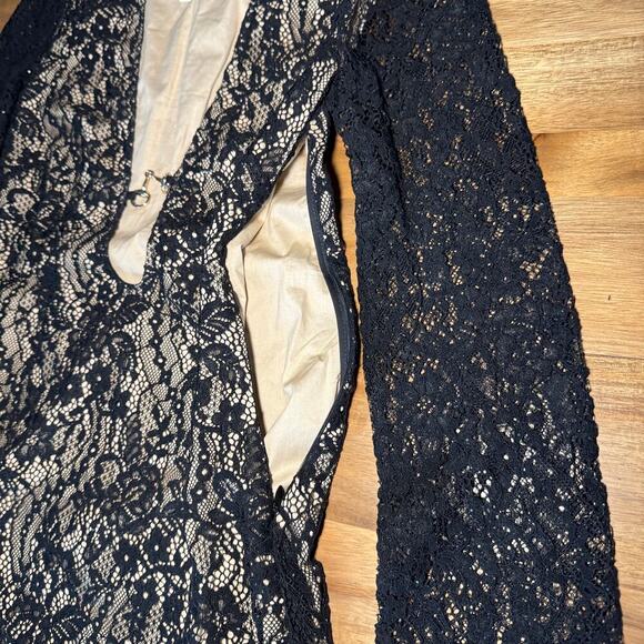 Rumored Black Lace and Sequins Mini Dress NWT - Picture 12 of 16